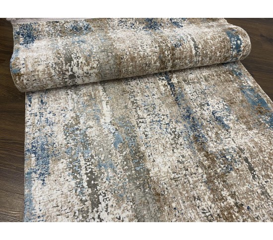 Акриловий килим ARTE BAMBOO 3721 BLUE - Висока якість за найкращою ціною в Україні зображення 2.